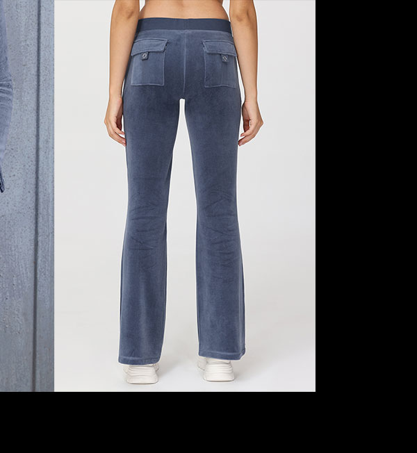 HERITAGE COTTON VELOUR TRACK PANTS