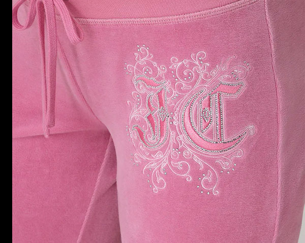 Monogram Heritage Cotton Velour Track Pants