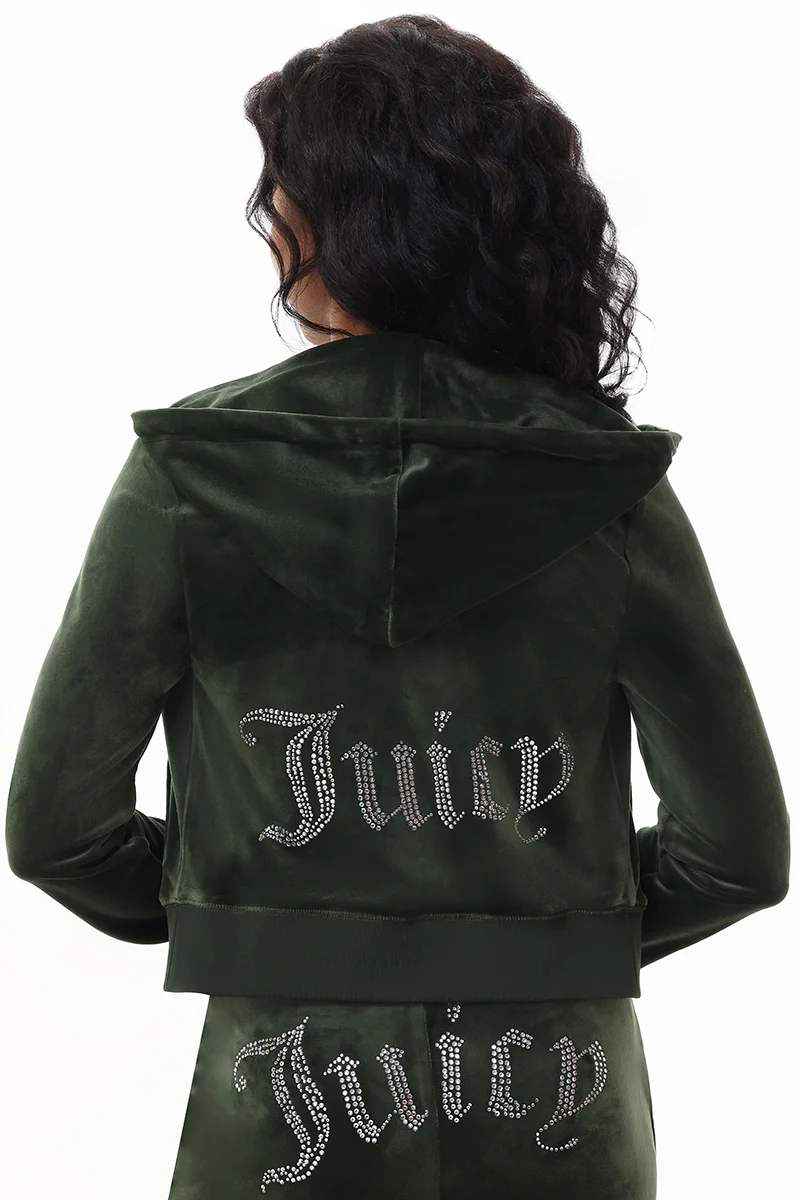 Image of OG Big Bling Velour Hoodie