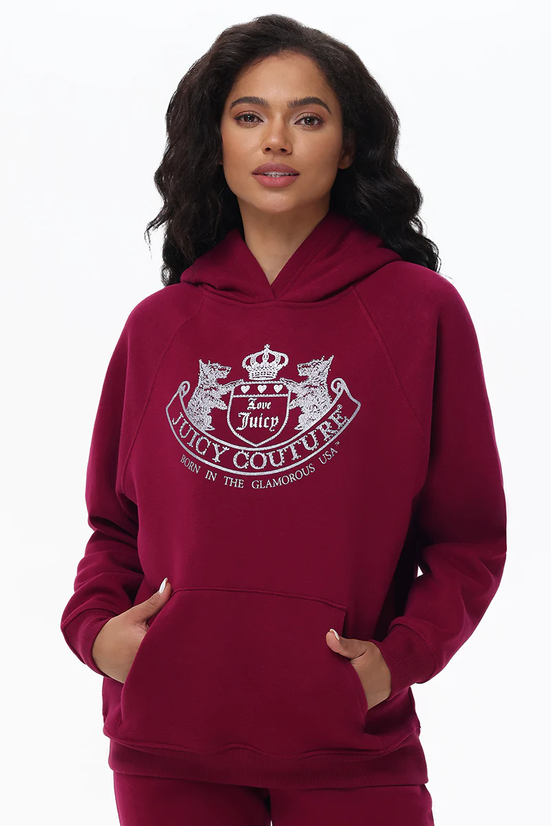 Image of Oversized Fleece Scottie Dog Hoodie