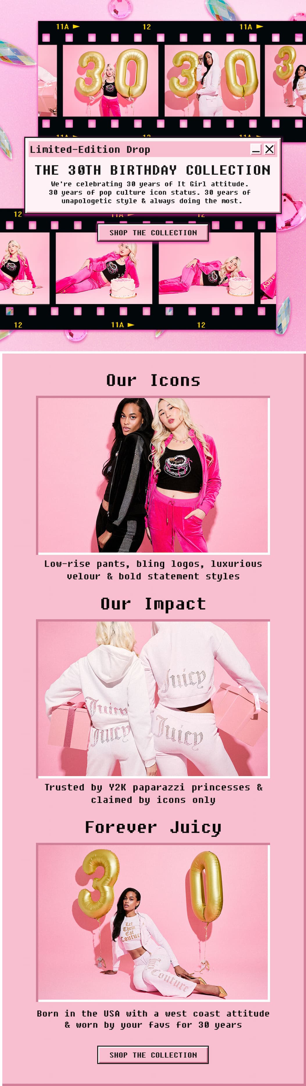 Shop The 30th Birthday Collection 