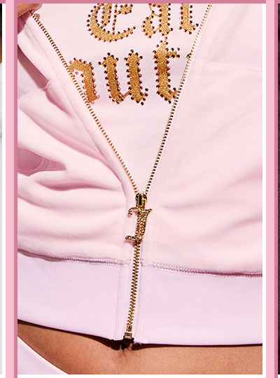 Thirty Flirty and Juicy Velour Hoodie