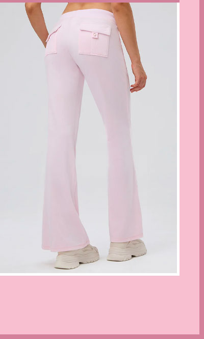 30th Birthday Big Bling Snap Pocket Velour Pants