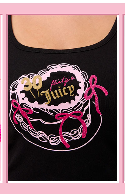 Plus-Size 30th Birthday Cake Tank