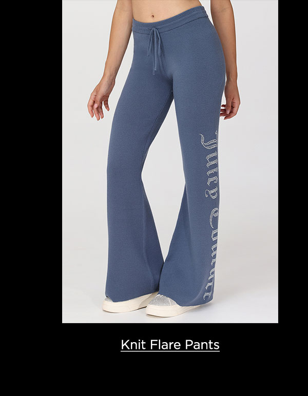 Knit Flare Pants