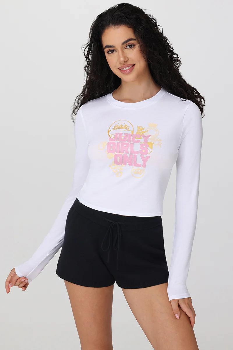 Image of Juicy Girls Only Long Sleeve Tee