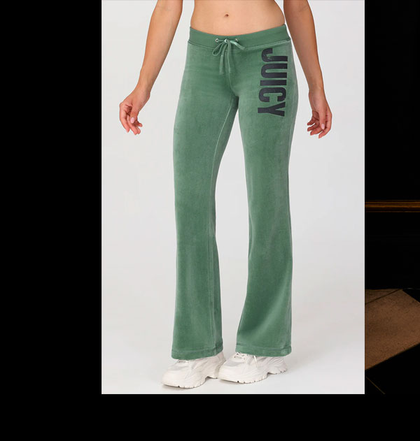 Rebel Without Couture Heritage Cotton Velour Track Pants