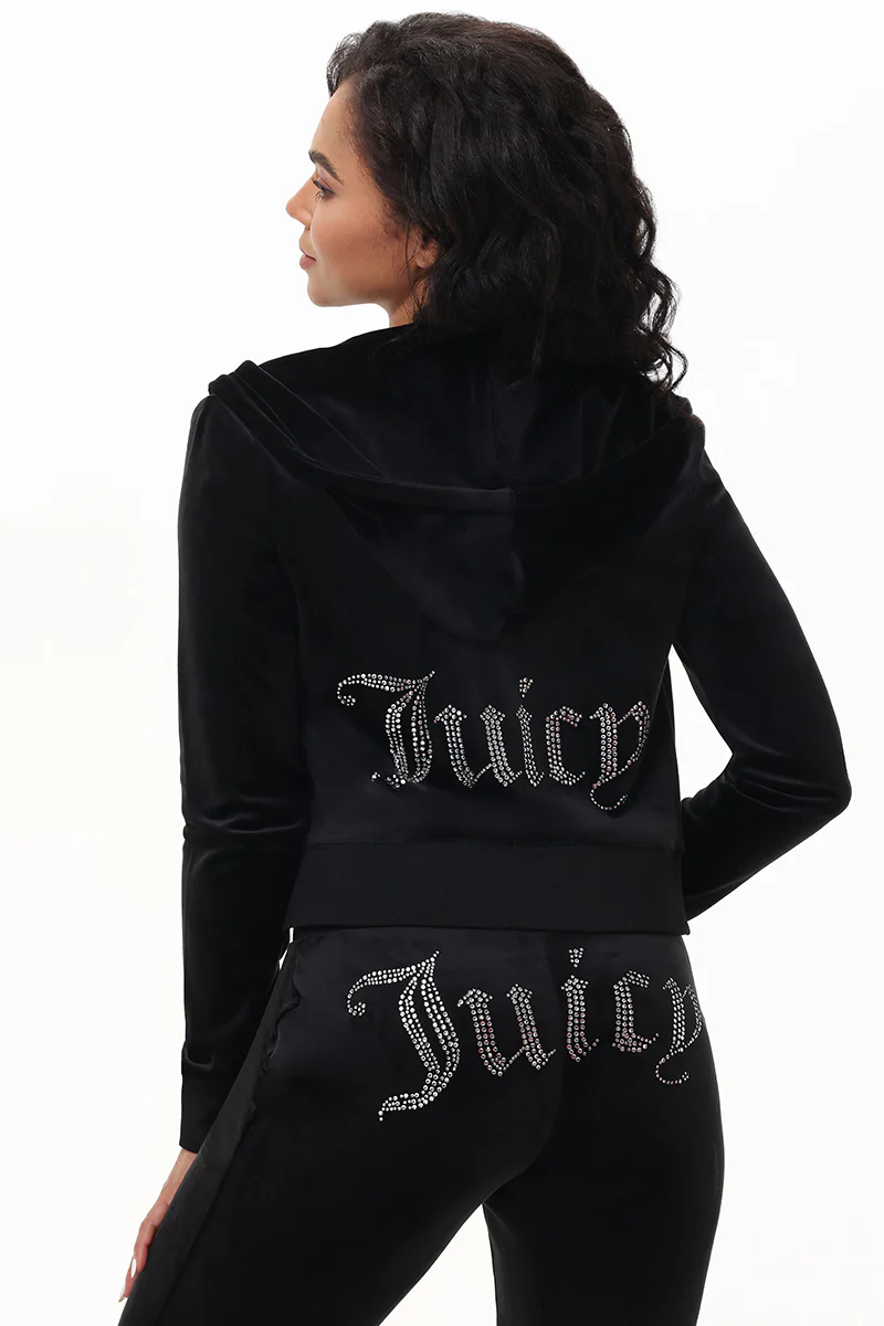 Image of OG Big Bling Velour Hoodie