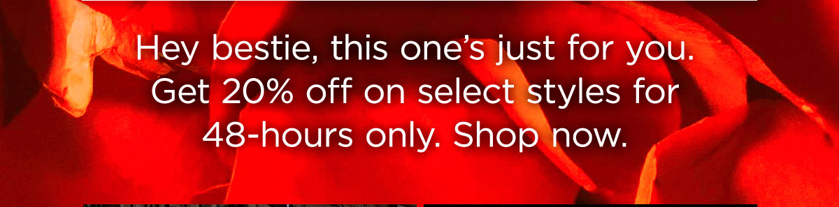 20% Off Code FORYOU20