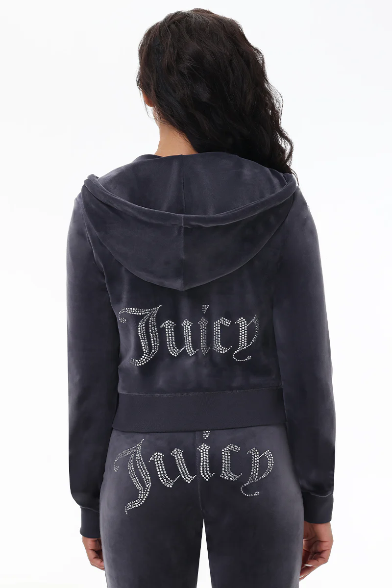 Image of OG Big Bling Velour Hoodie
