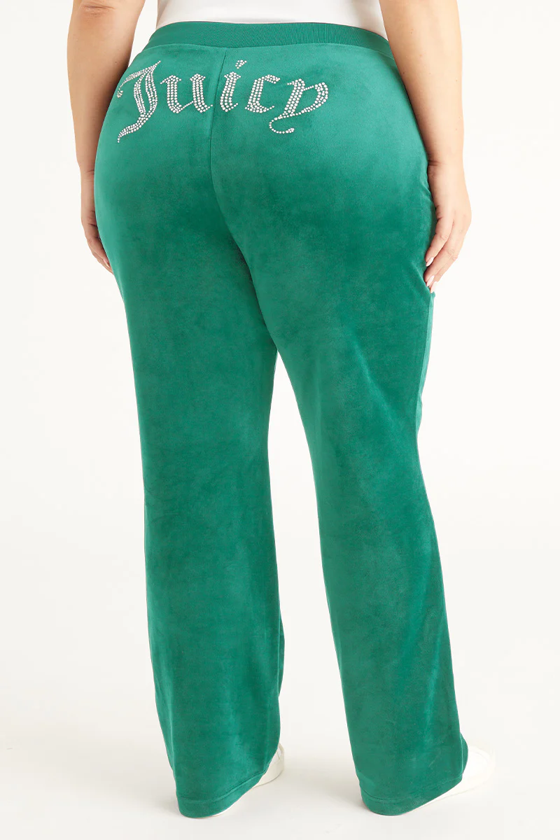Image of Plus-Size OG Big Bling Velour Track Pants