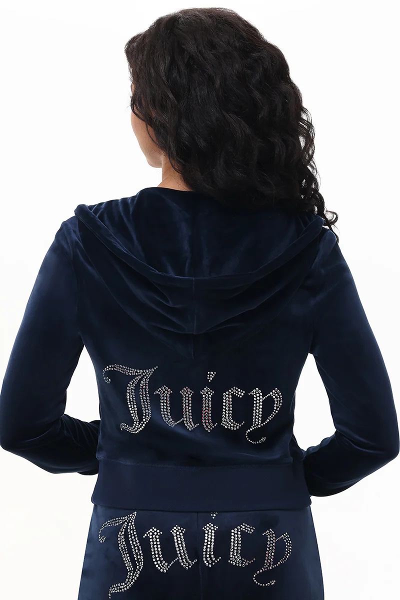 Image of OG Big Bling Velour Hoodie