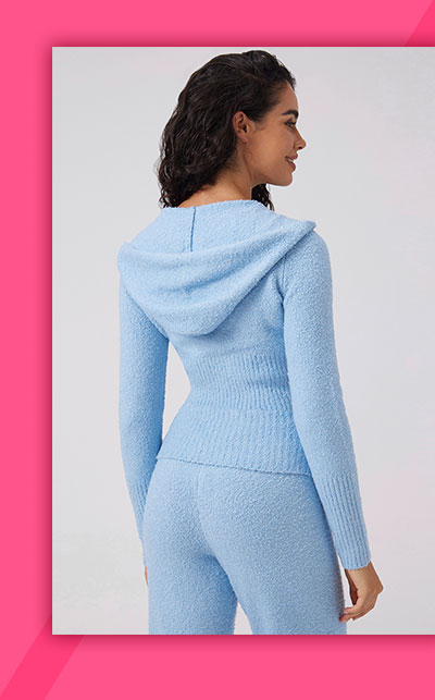 Angel Couture Knitwear Patch Hoodie