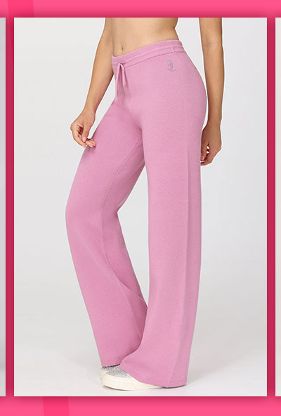 Wide Leg Sweater Pants