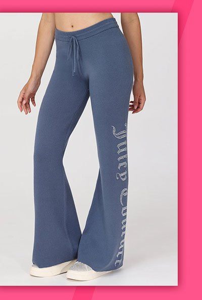 Knit Flare Pants