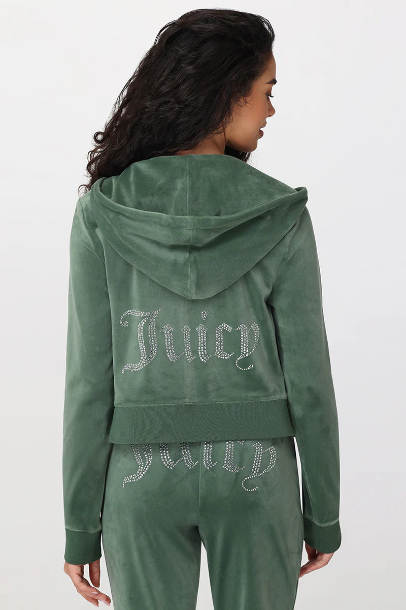 Image of OG Big Bling Velour Hoodie