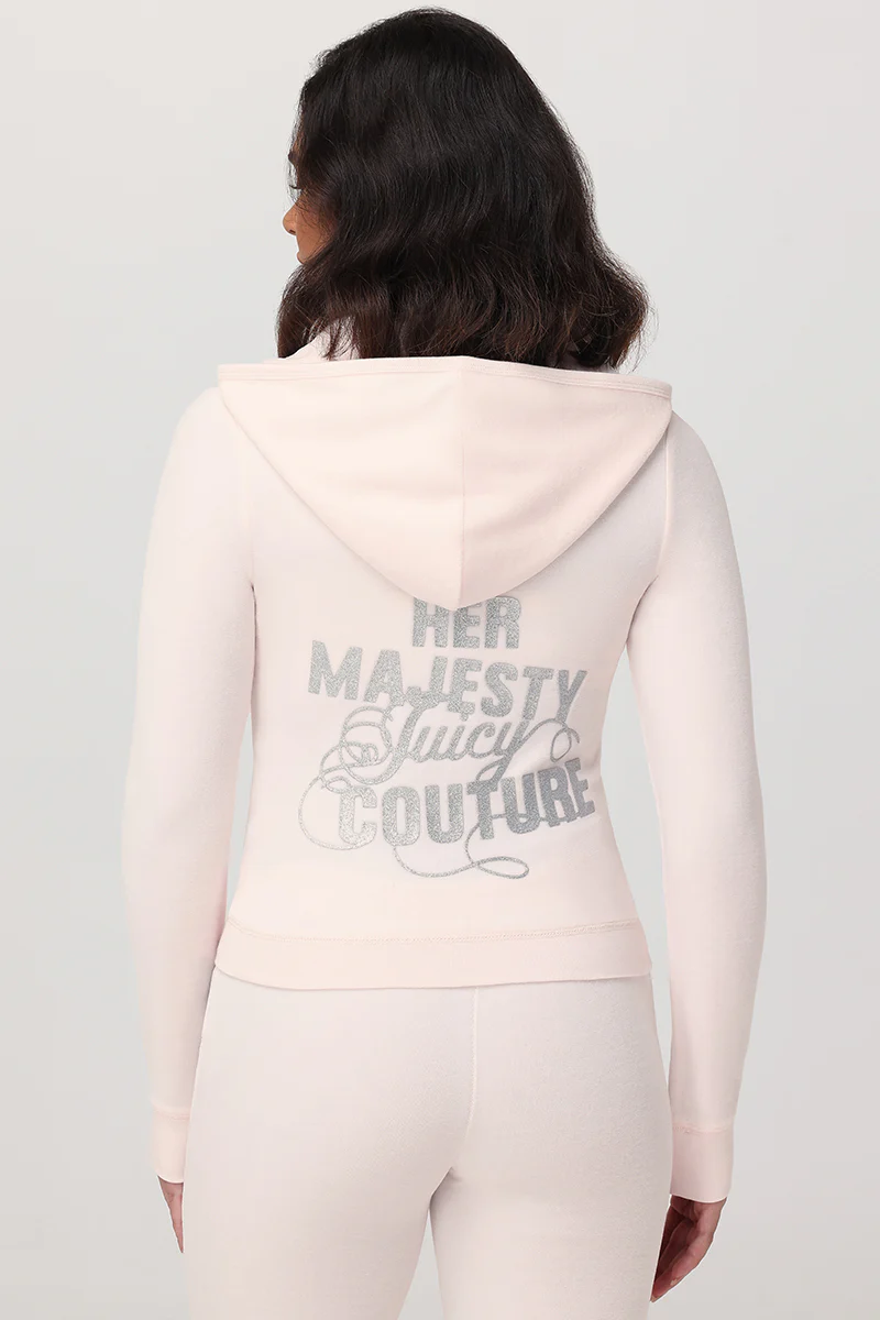Image of Her Majesty Heritage Cotton Velour Hoodie