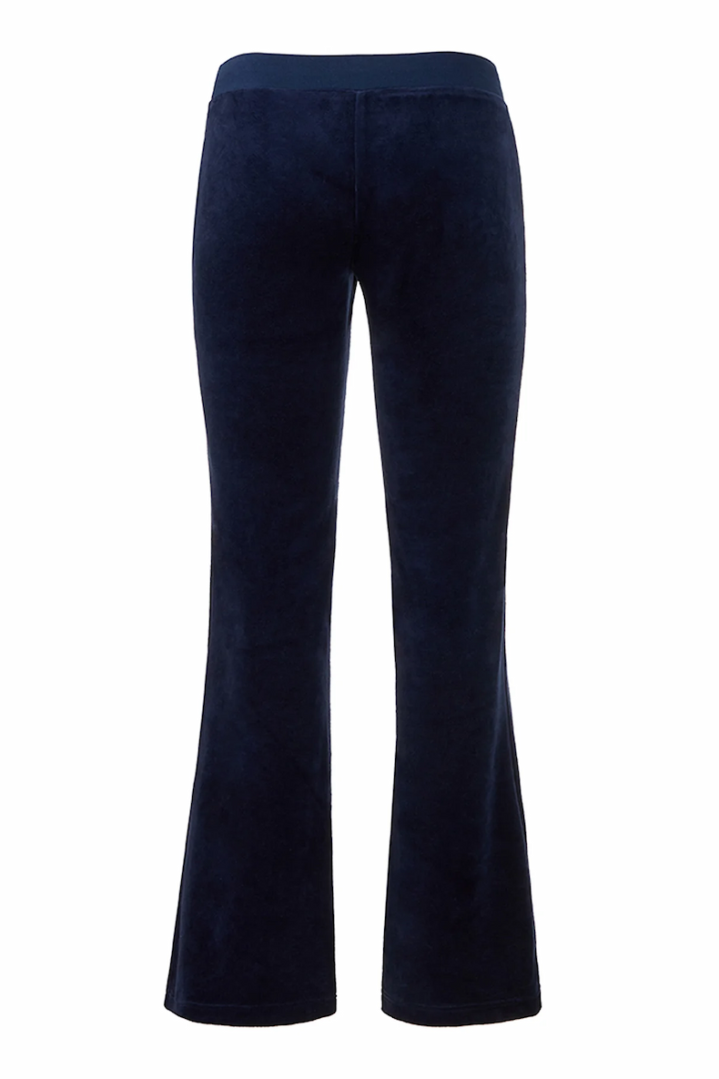  Malibu Heritage Cotton Velour Track Pants – Regal Blue