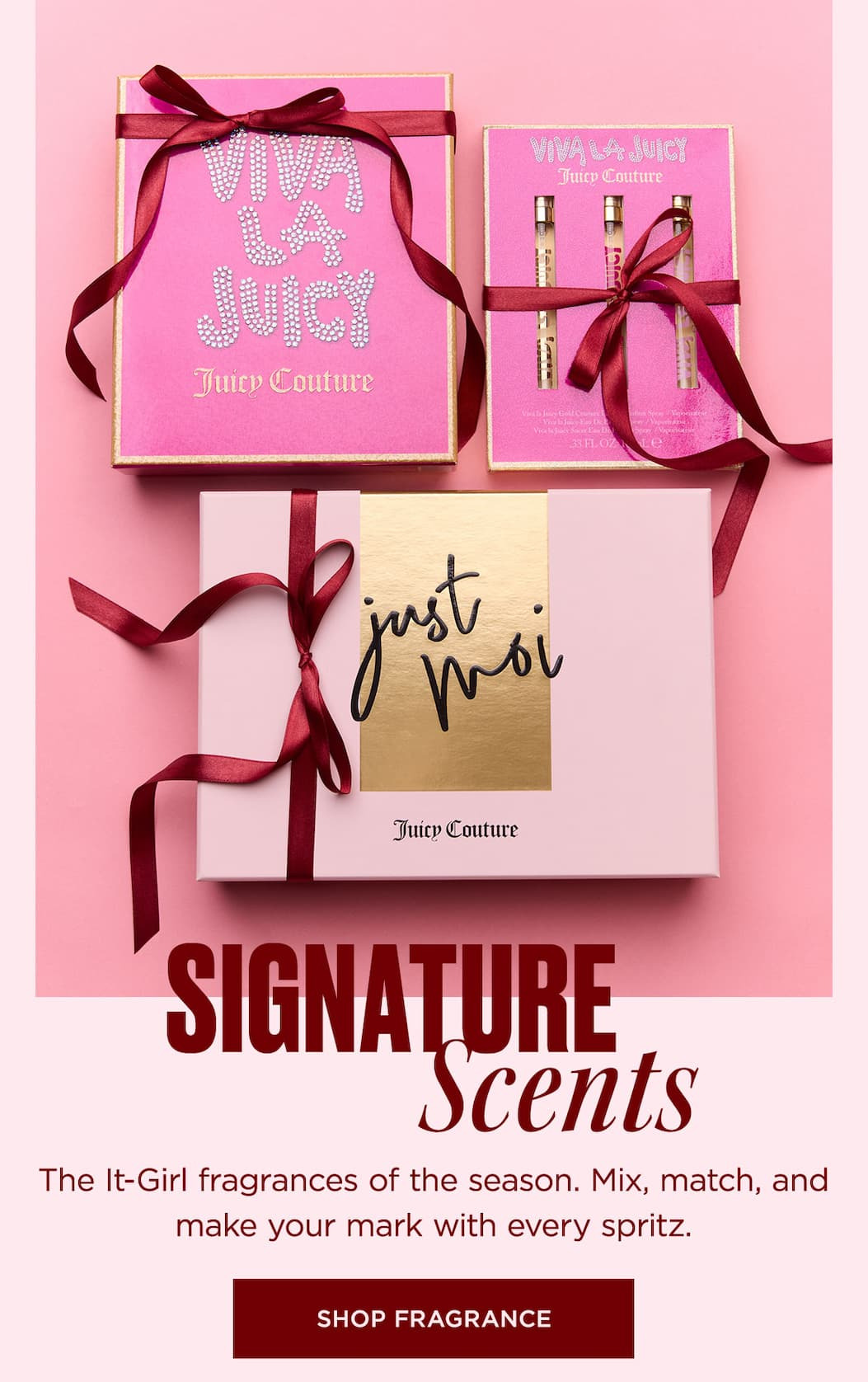 Signature Scents: The It-Girl fragrances of the season. Mix, match, and make your mark with every spritz. | Shop Fragrance