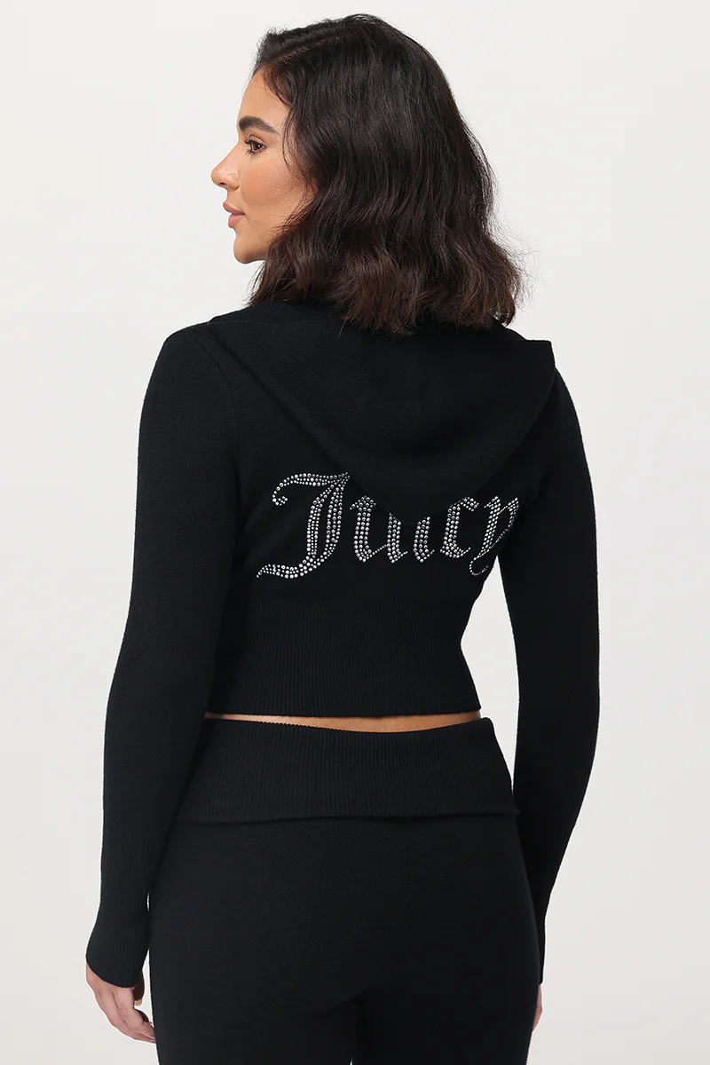 Image of Big Bling Knit Hoodie