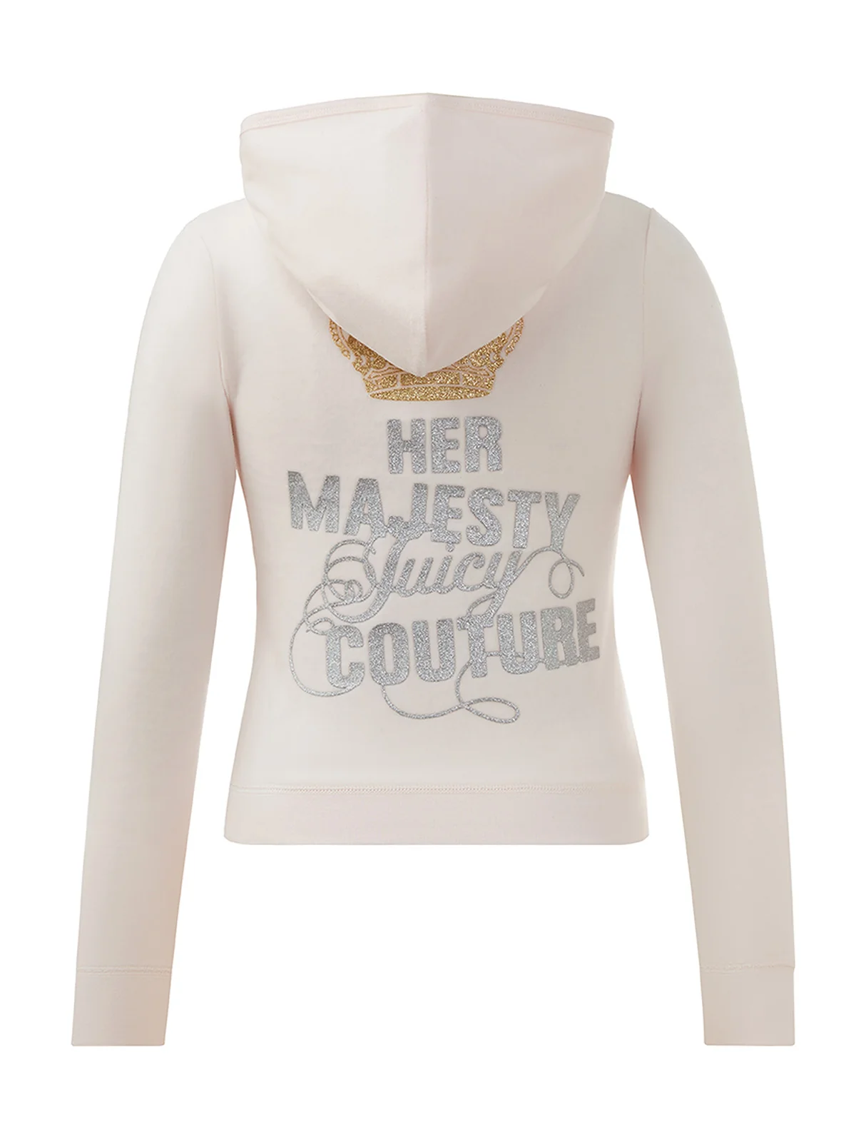 Her Majesty Heritage Cotton Velour Hoodie – Soft Glow
