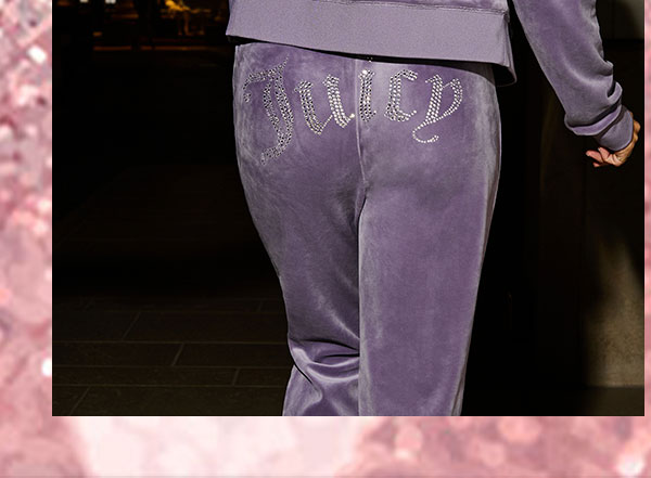 OG Big Bling Velour Track Pants