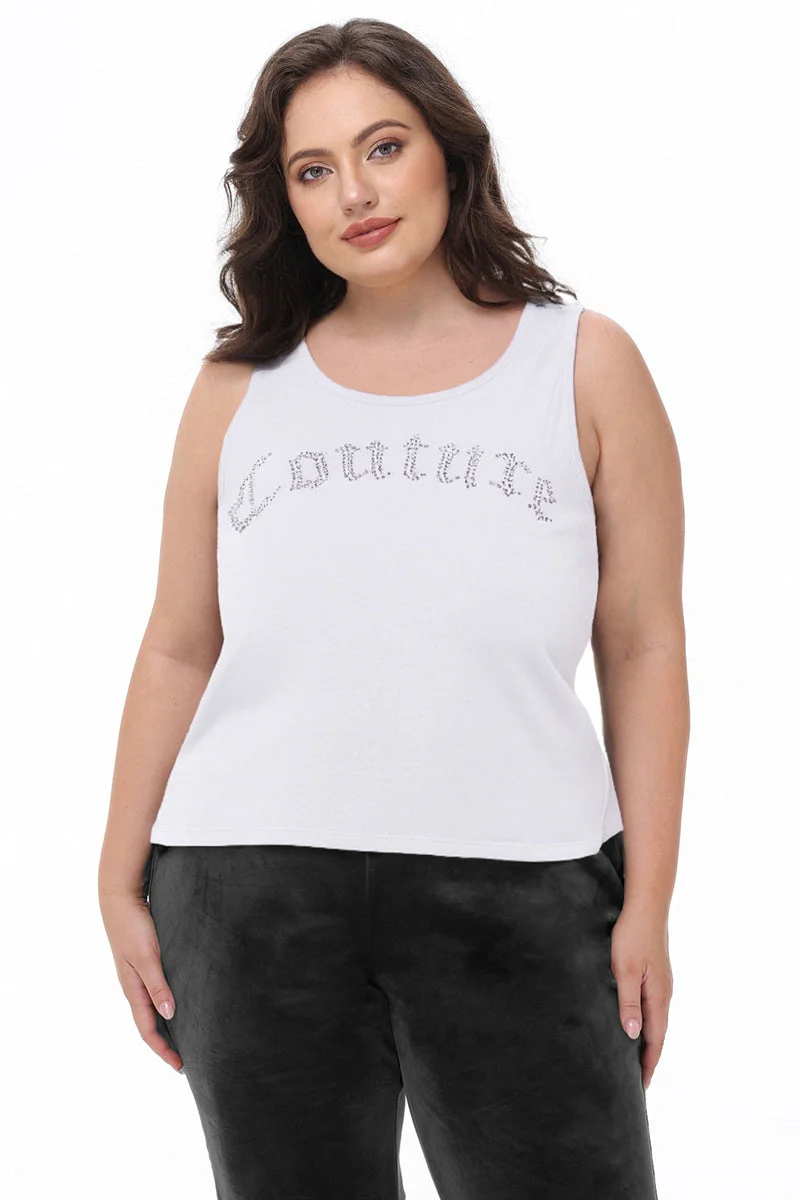 Image of Plus-Size Big Bling Couture Tank Top