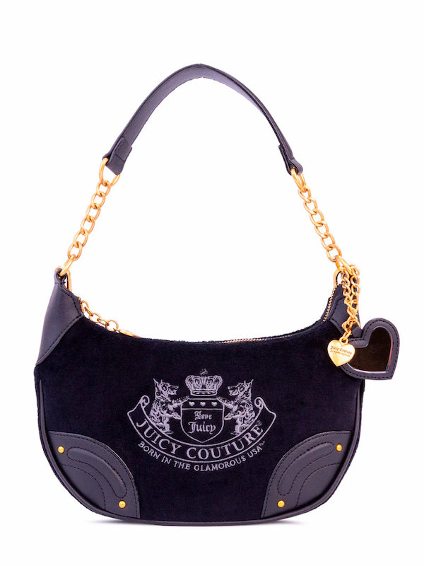 Heritage Core Shoulder Crossbody Bag in Liquorice