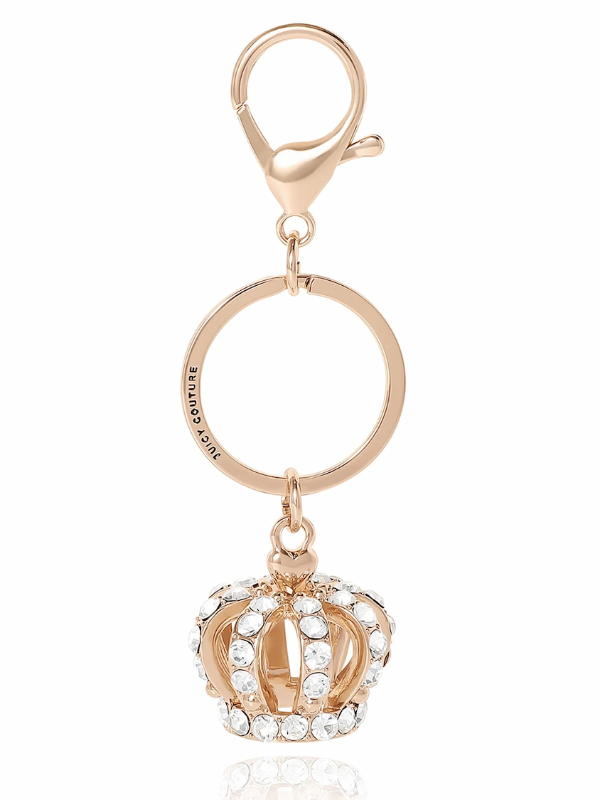 Crown Charm Rhinestone Keychain Bag Charm