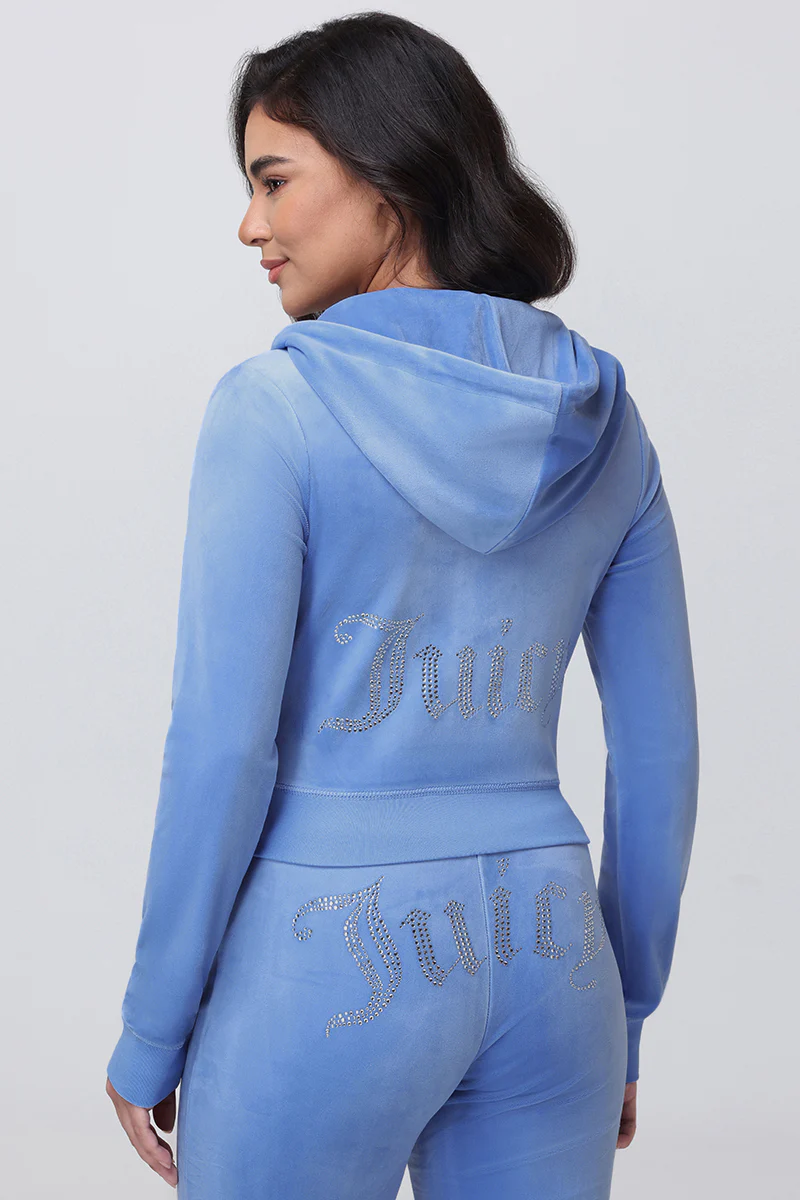 Image of OG Big Bling Velour Hoodie