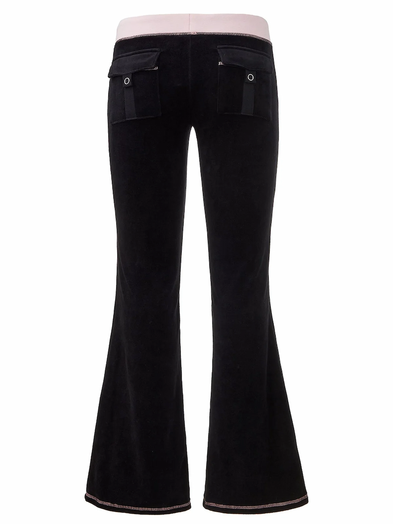 Sweetheart Cotton Velour Track Pants