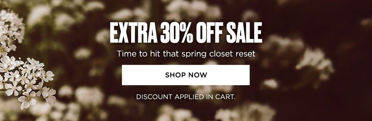Extra 30% Off Sale [Shop Now]