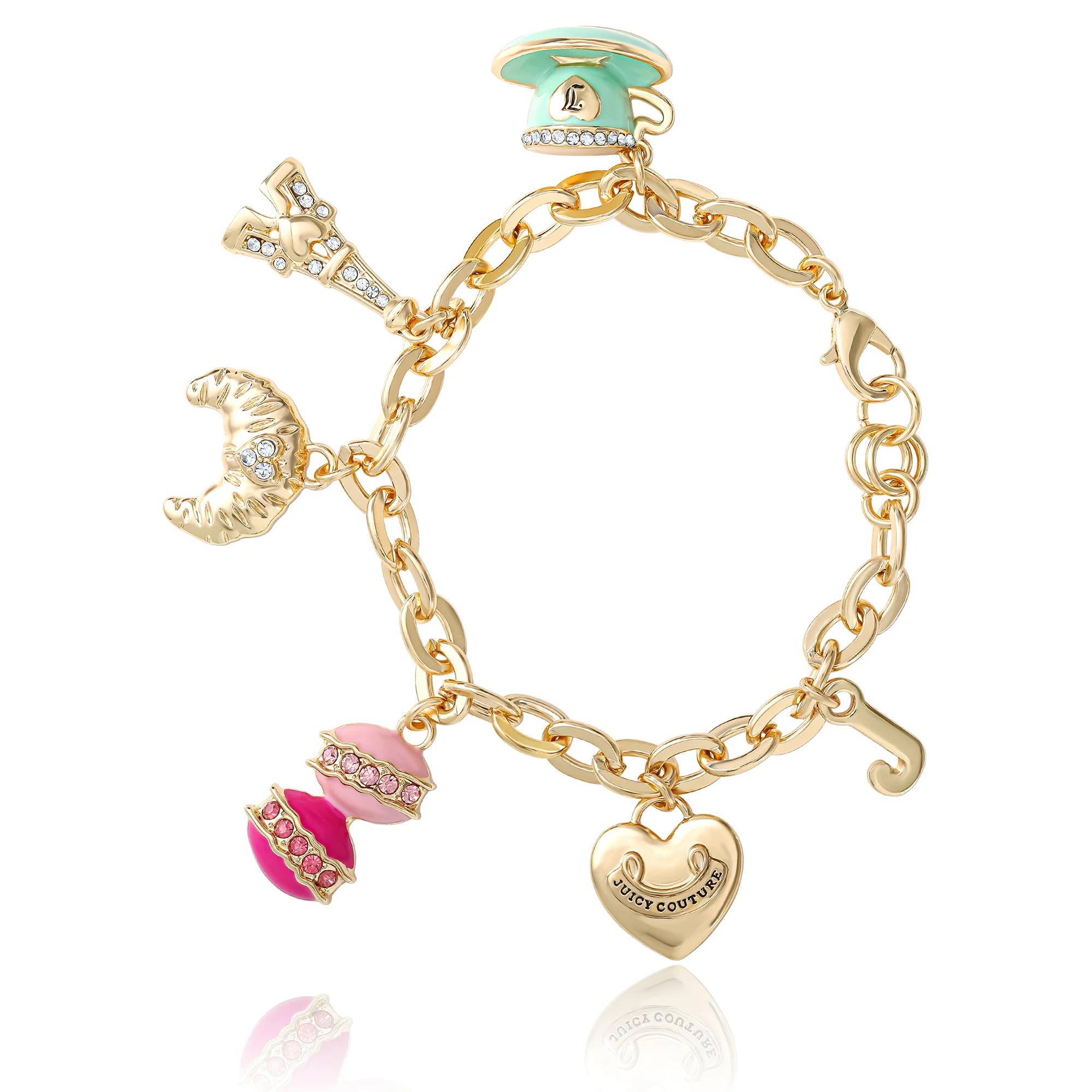 Image of Paris Travel Charm Bracelet