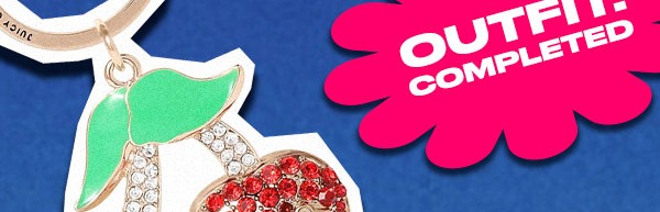Cherry Charm Keychain Bag Charm