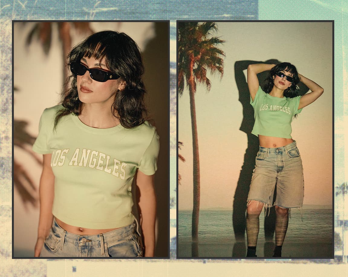 Women's Los Angeles Baby Tee