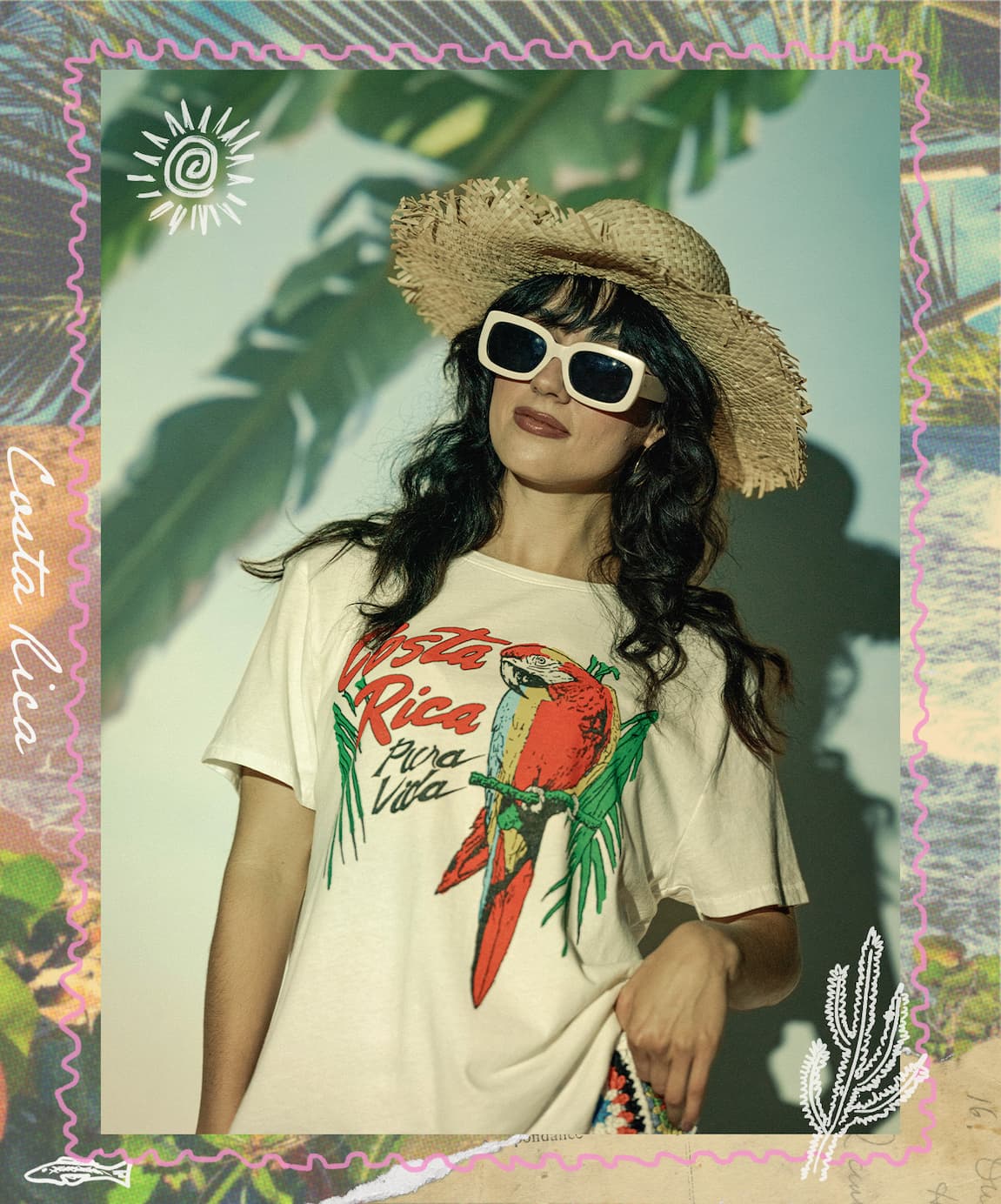Women's Costa Rica Vintage Tee