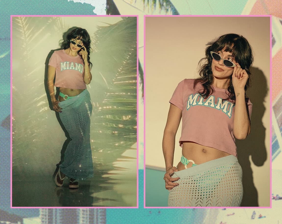 Women's Miami Baby Tee