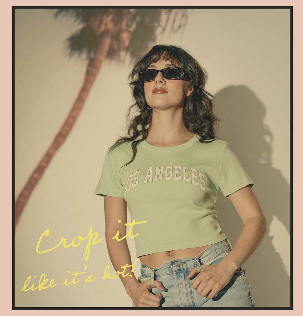 LA BABY TEE CROP