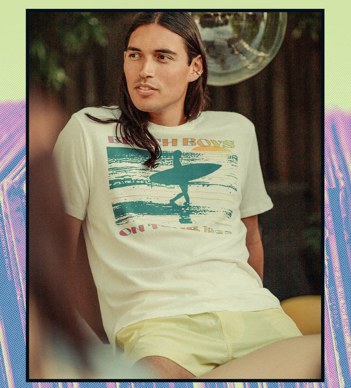 The Beach Boys on Tour 1985 Vintage Tee