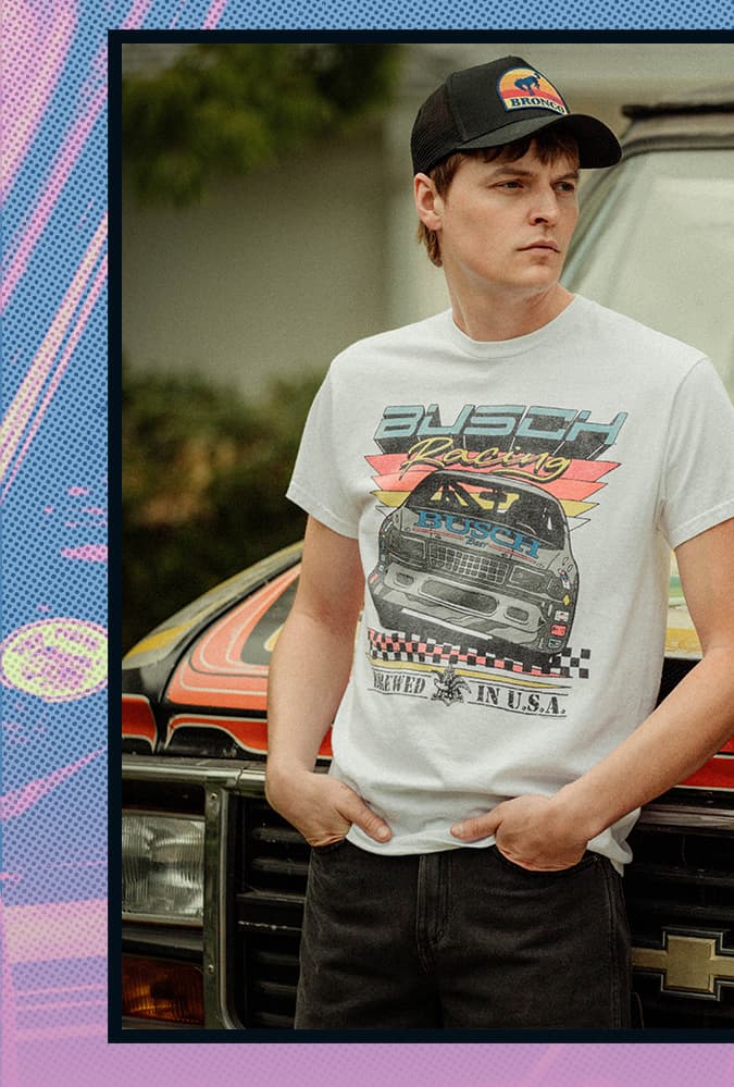 Busch Racing Flea Market Tee
