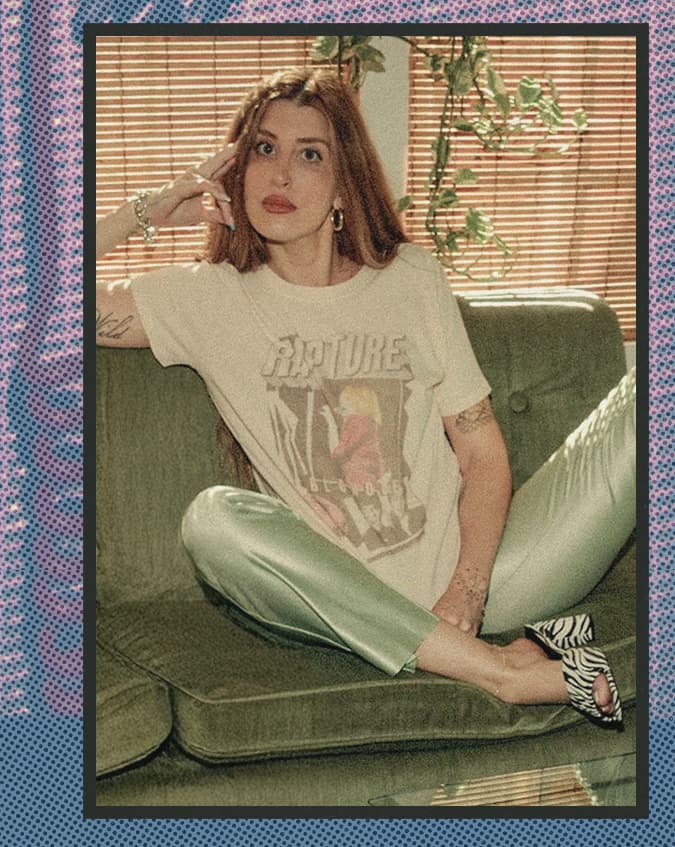 Women's Rapture Blondie Vintage Tee