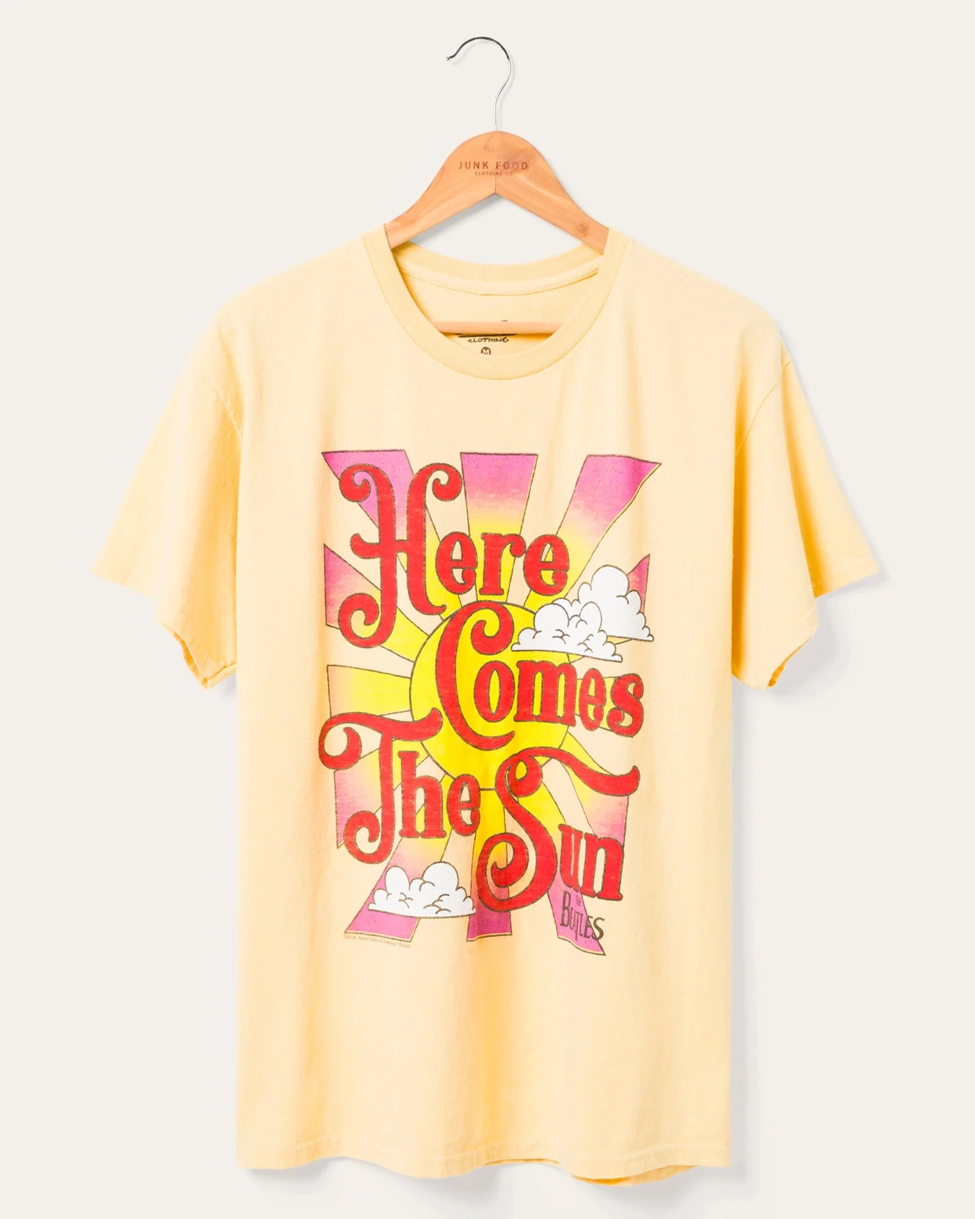 Image of The Beatles Here Comes The Sun Flea Market Tee
