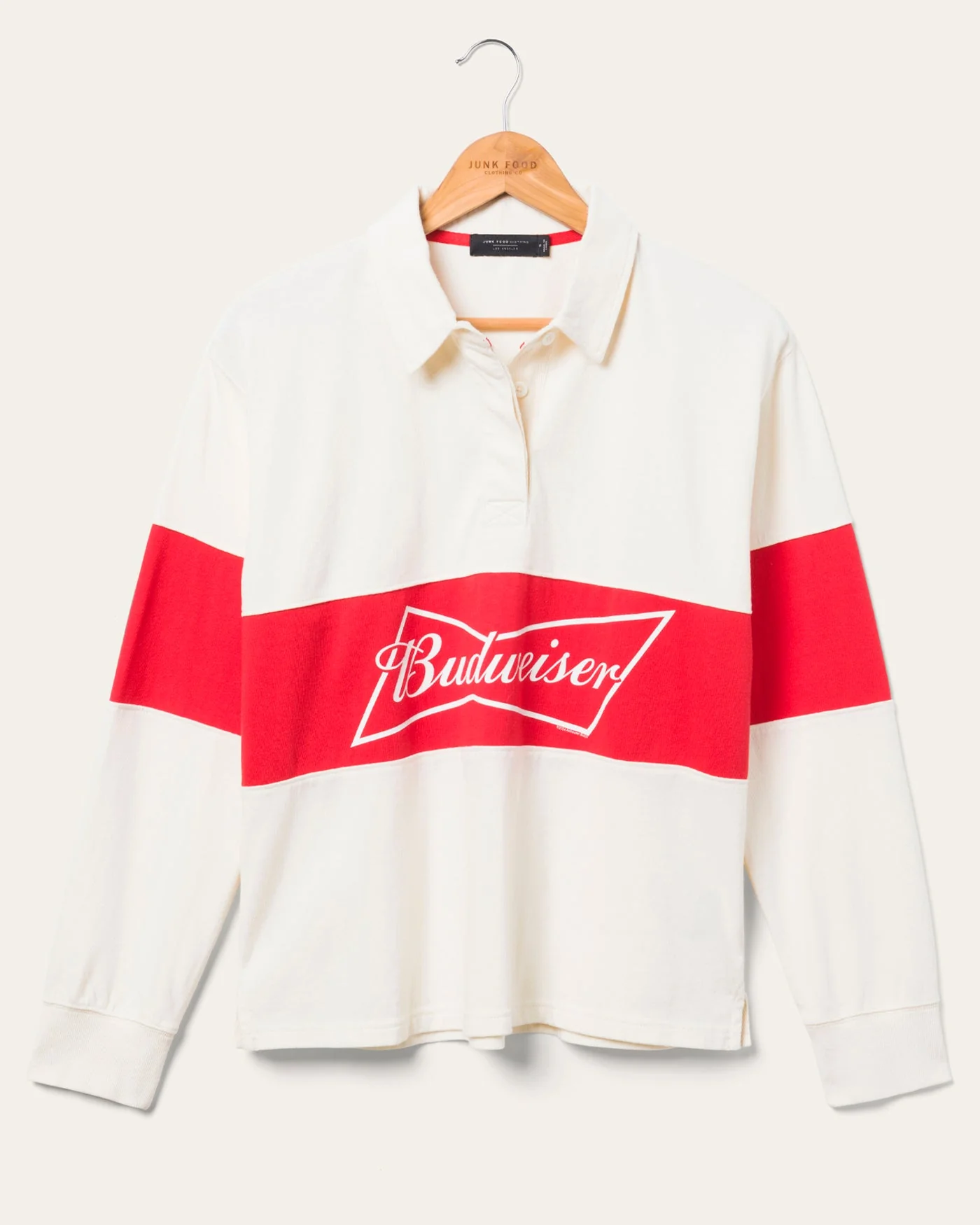 Image of Women's Budweiser Rugby Shirt