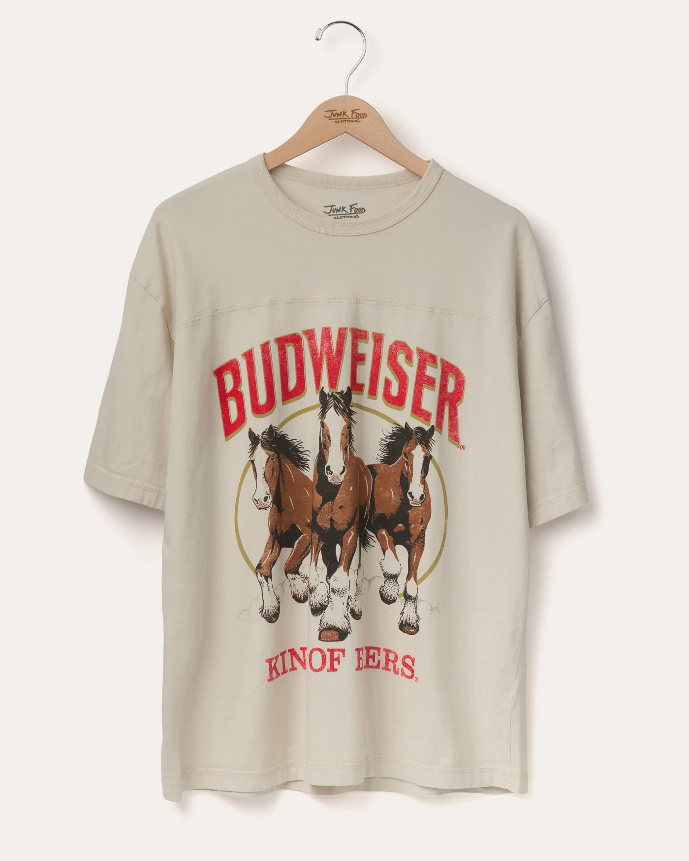Image of Budweiser King of Beers Hockey Tee