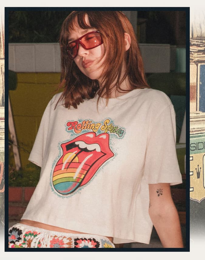  Women's Stones Crop