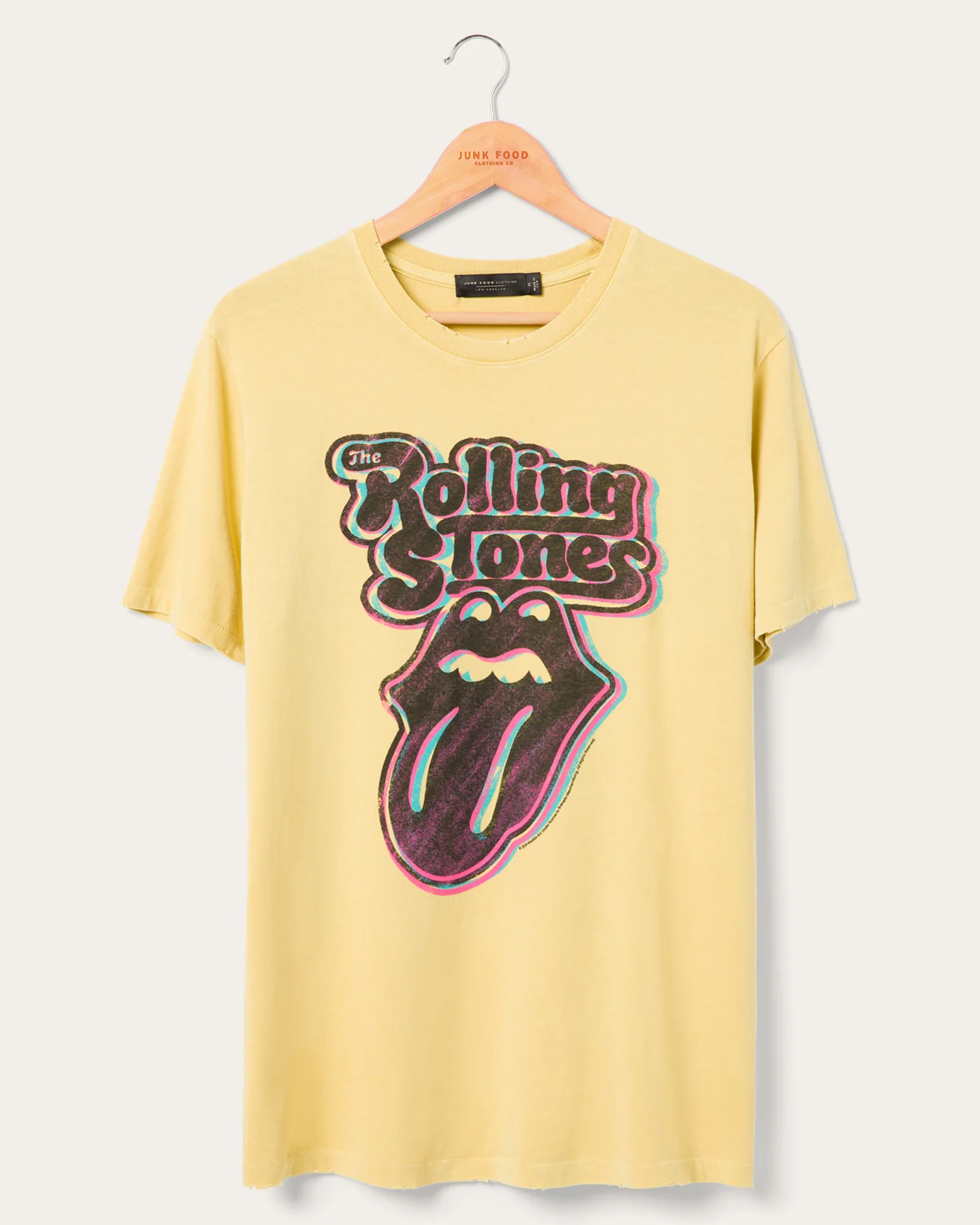 Image of The Rolling Stones Logo Vintage Tee