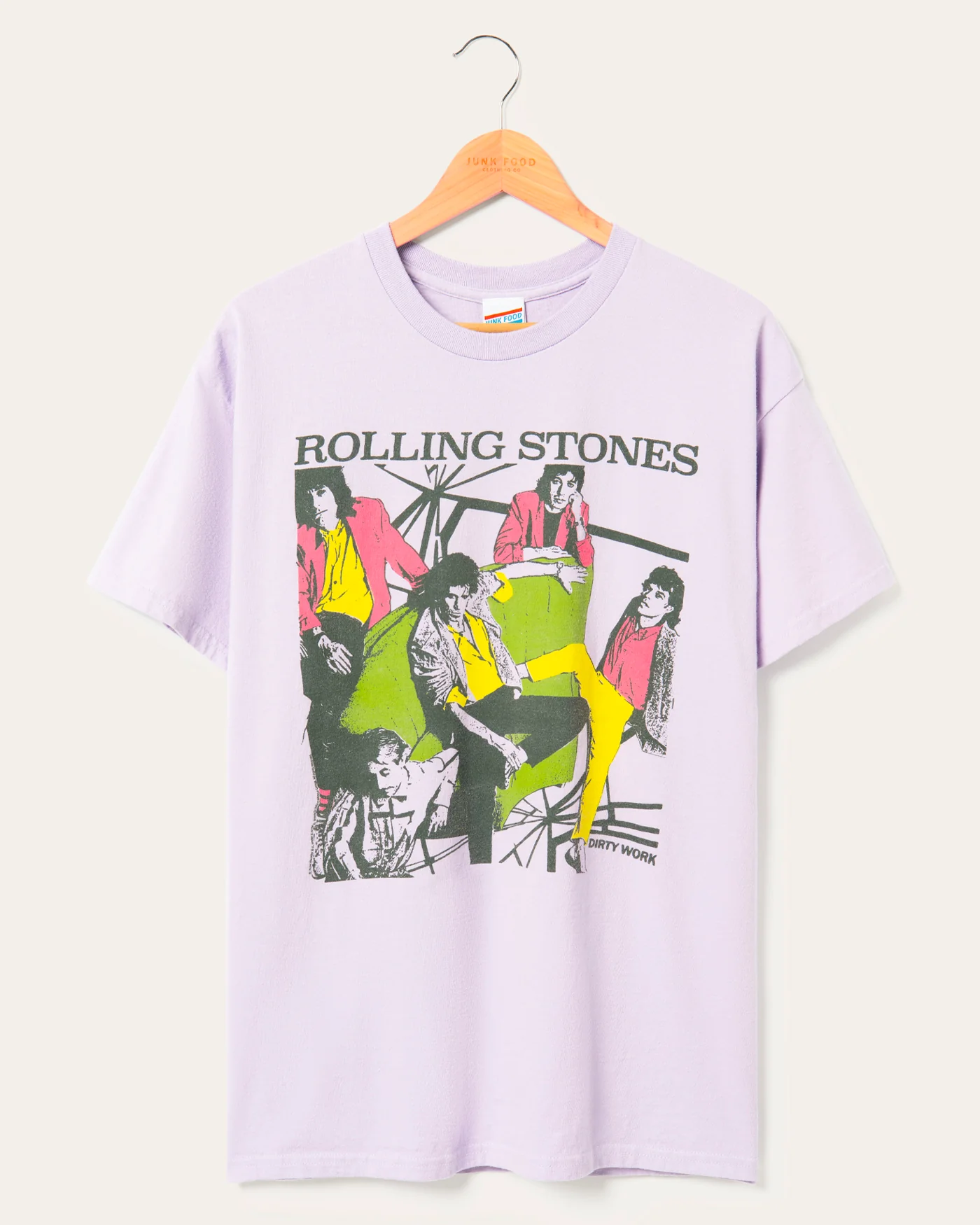Image of Rolling Stones Dirty Work Flea Market Tee