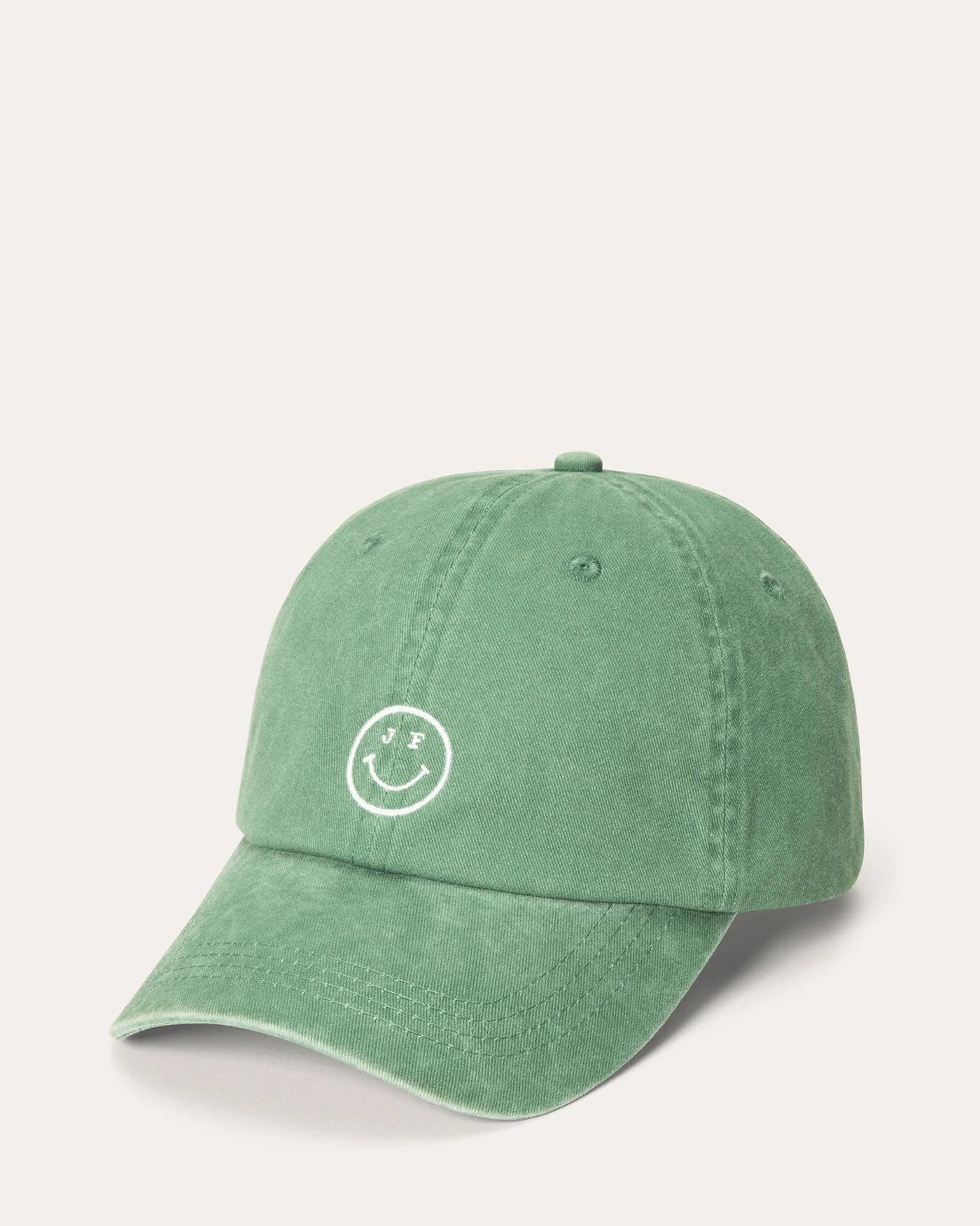 Image of Junk Food Smiley Embroidered 90's Cap