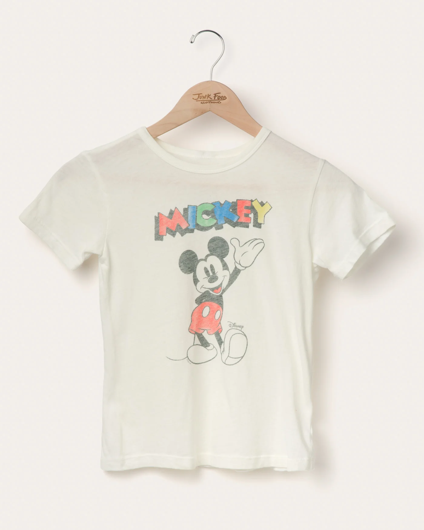Image of Kids Waving Mickey Tee