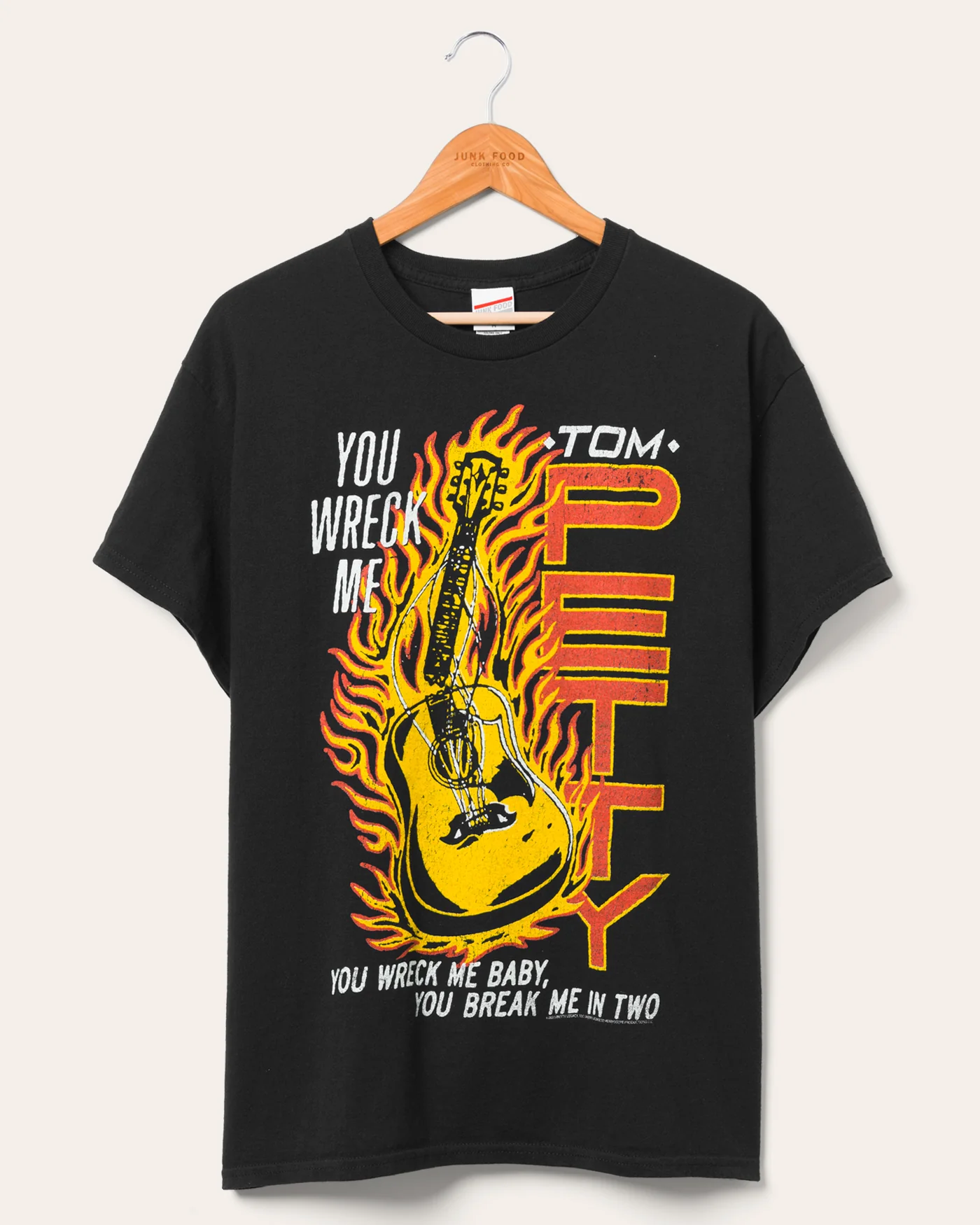Image of Tom Petty You Wreck Me Flea Market Tee